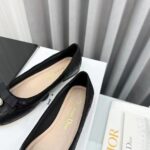 Dior Women CD Dior Ballet Flat Black Quilted Cannage Calfskin - Imagen 9