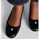 Dior Women CD Dior Ballet Flat Black Quilted Cannage Calfskin - Imagen 14