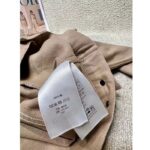 Dior Women CD Jacket Beige Cotton Denim Multicolor Butterfly Around The World Motif - immagine 8