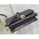Dior Women CD Miss Dior Top Handle Bag Black Cannage Lambskin – Bild 6