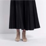 Dior Women CD Naughtily-D Heeled Ankle Boot Embroidered Signature Suede Calfskin Laces – Image 12