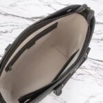 Gucci GG Unisex Ophidia Medium Tote Bag Grey Black GG Supreme Tender Canvas - Image 6