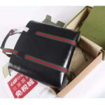 Gucci Unisex GG Crystal Medium Tote Bag Black GG Crystal Canvas Leather - Bild 4