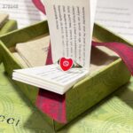 Gucci Unisex GG Heart Ring Interlocking G 925 Sterling Silver Red Enamel - immagine 2