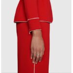 Gucci Unisex GG Ring Interlocking G 925 Sterling Silver Brown Turquoise Enamel Engraved Trim - Image 7