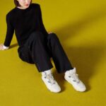 Gucci Unisex High Top Distressed Effect. Sneaker Off White Leather Interlocking G Rubber Flat – Bild 12