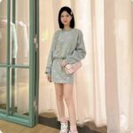 Gucci Unisex Mac80 High Top Sneaker Off White Pink Leather Round Toe Rubber Sole Flat – Bild 12