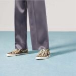 Gucci Unisex Tennis 1977 Sneaker Beige Ebony Original GG Canvas Rubber Sole Flat - Image 11