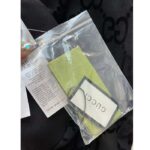 Gucci Men GG Brushed Cotton Short Black Elastic Waist Drawstring Rear Patch Two Side Pockets - Bild 6