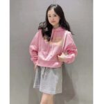 Gucci Women GG Hooded Sweatshirt Embroidery Firenze 1921 Drawstring Closure Dropped Shoulder Long Sleeves - Image 13