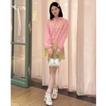Gucci Women GG Hooded Sweatshirt Embroidery Firenze 1921 Drawstring Closure Dropped Shoulder Long Sleeves - Image 12