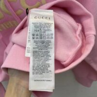 Gucci Women GG Hooded Sweatshirt Embroidery Firenze 1921 Drawstring Closure Dropped Shoulder Long Sleeves (13)