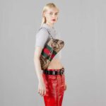 Gucci Women Horsebit Chain Medium Shoulder Bag Beige Ebony Original GG Canvas - Image 11