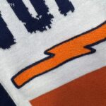 Louis Vuitton LV Men Short-Sleeved Cotton T-Shirt Orange Regular Fit Vuitton Jacquard Signature - Image 8