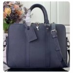 Louis Vuitton LV Unisex Porte-Documents Voyage PM Midnight Blue Taiga Cowhide Leather - immagine 2