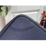 Louis Vuitton LV Unisex Porte-Documents Voyage PM Midnight Blue Taiga Cowhide Leather - immagine 8