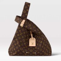 Louis Vuitton LV Unisex Atlantis GM Monogram Reverse Coated Canvas Cowhide Leather (2)