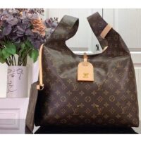 Louis Vuitton LV Unisex Atlantis GM Monogram Reverse Coated Canvas Cowhide Leather (2)