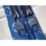 Louis Vuitton LV Unisex Avenue Slingbag NM Atlantic Blue Monogram Coated Canvas - immagine 8