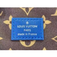 Louis Vuitton LV Unisex Avenue Slingbag NM Atlantic Blue Monogram Coated Canvas (7)
