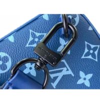 Louis Vuitton LV Unisex Avenue Slingbag NM Atlantic Blue Monogram Coated Canvas (7)