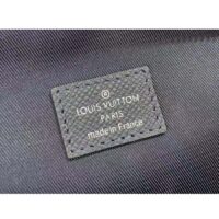 Louis Vuitton LV Unisex Avenue Slingbag NM Midnight Blue Taiga Cowhide Leather (6)