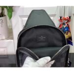 Louis Vuitton LV Unisex Avenue Slingbag NM Damier Graphite Coated Canvas Cowhide Leather - Image 7