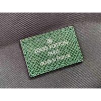Louis Vuitton LV Unisex Avenue Slingbag NM Vert Laurier Green Taiga Cowhide Leather (8)
