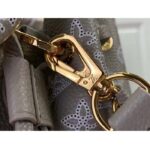 Louis Vuitton LV Unisex Bella Tote Gray Mahina Perforated Calfskin Leather – Bild 3