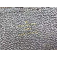 Louis Vuitton LV Unisex Bella Tote Gray Mahina Perforated Calfskin Leather (10)