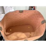 Louis Vuitton LV Unisex Blossom MM Tote Bag Gray Mahina Perforated Calfskin Leather - Image 8