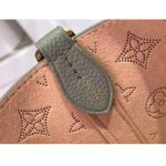 Louis Vuitton LV Unisex Blossom MM Tote Bag Gray Mahina Perforated Calfskin Leather - Image 10
