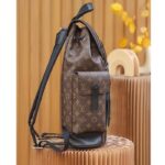 Louis Vuitton LV Unisex Christopher PM Backpack Monogram Canvas Body Flap Opening – Image 7