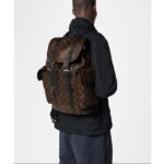 Louis Vuitton LV Unisex Christopher PM Backpack Monogram Canvas Body Flap Opening – Image 13