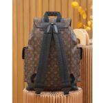 Louis Vuitton LV Unisex Christopher PM Backpack Monogram Canvas Body Flap Opening – Image 6