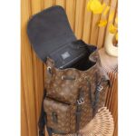 Louis Vuitton LV Unisex Christopher PM Backpack Monogram Canvas Body Flap Opening – Image 9