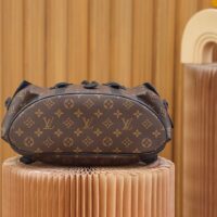 Louis Vuitton LV Unisex Christopher PM Backpack Monogram Canvas Body Flap Opening (2)