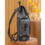 Louis Vuitton LV Unisex Christopher PM Damier Graphite Canvas Grey Body Flap Opening - Image 8