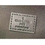 Louis Vuitton LV Unisex Discovery Backpack PM Damier Graphite Coated Canvas Cowhide Leather - Image 10