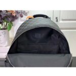 Louis Vuitton LV Unisex Discovery Backpack PM Damier Graphite Coated Canvas Cowhide Leather - Image 7