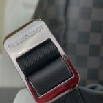 Louis Vuitton LV Unisex Discovery Backpack PM Damier Graphite Coated Canvas Cowhide Leather - Image 8