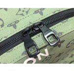 Louis Vuitton LV Unisex Discovery Backpack PM Khaki Green Vermillion Red Monogram Coated Canvas – Bild 9