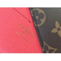 Louis Vuitton LV Unisex Félicie Pochette Dragon Fruit Pink Monogram Coated Canvas (8)