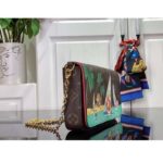 Louis Vuitton LV Women Félicie Pochette Dragon Fruit Pink Monogram Coated Canvas - Image 3