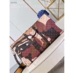 Louis Vuitton LV Unisex Keepall Bandoulière 45 Brown Monogram Coated Canvas Cowhide Leather - Image 5