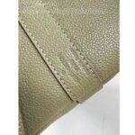 Louis Vuitton LV Unisex Keepall Bandoulière 45 Kaki Fango Cream Monogram Empreinte Embossed Cowhide Leather - immagine 9