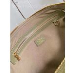 Louis Vuitton LV Unisex Keepall Bandoulière 45 Kaki Fango Cream Monogram Empreinte Embossed Cowhide Leather - immagine 10