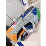 Louis Vuitton LV Unisex Keepall Bandoulière 45 Multicolor Monogram Coated Canvas Cowhide Leather - Image 4