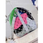 Louis Vuitton LV Unisex Keepall Bandoulière 45 Multicolor Monogram Coated Canvas Cowhide Leather - Image 6