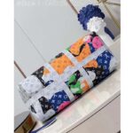 Louis Vuitton LV Unisex Keepall Bandoulière 45 Multicolor Monogram Coated Canvas Cowhide Leather - Image 5